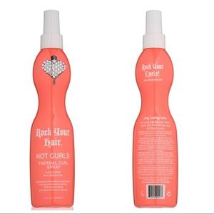 Rock Your Hair Hot Curls Thermal Curl Spray NEW